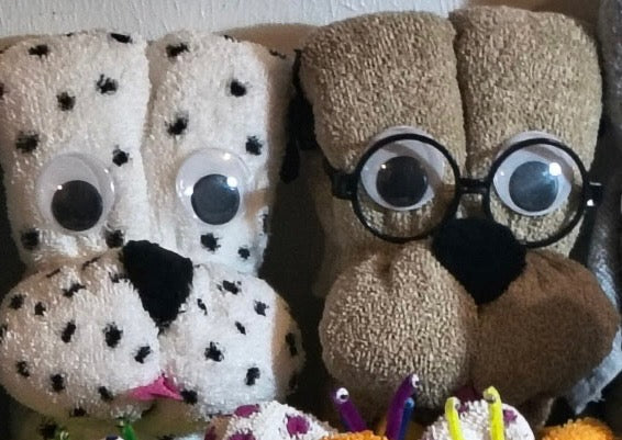 Paw-fect Towel Puppy Gift Set – Handmade Decorative Dog Towels