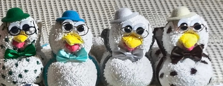 Group of 4 love birds