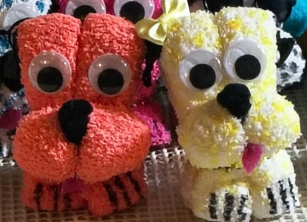 Adorable Handmade Puppy Towel Figures – Fun Gift & Cute Bathroom Décor