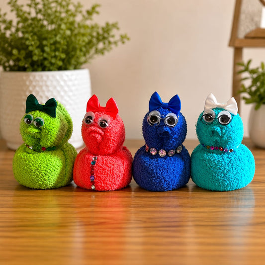 Handmade Towel Kitty Plush Collection 🐾